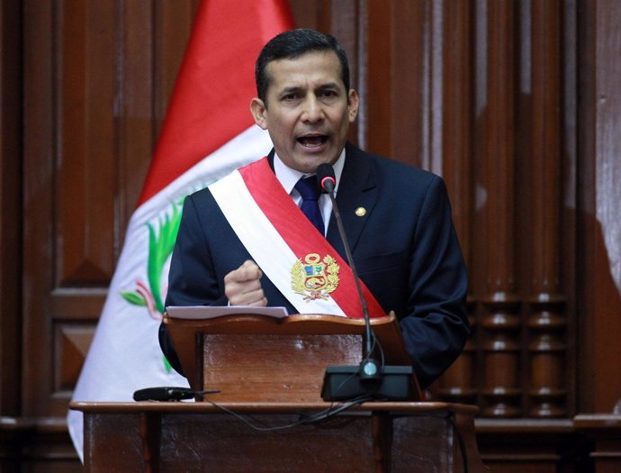 Ollanta Humala, Presidente De Perú.