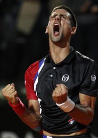 Tenis/Roma.- Djokovic: "He cometido muchos errores que no te puedes permitir cuando juegas contra Nadal"