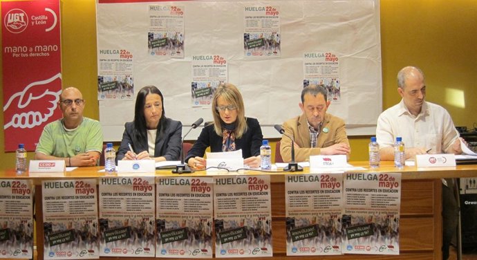 Los Sindicatos Presentan La Huelga De Educación En Cyl