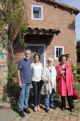 Fernando Trueba, Con Aida Folch, Chus Lampreave Y Claudia Cardinale