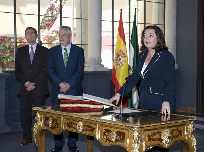 Mar Moreno En Su Toma De Posesión Como Consejera De Educación