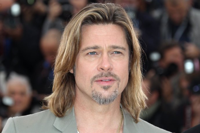 Primer plano de Brad Pitt en el Festival de Cannes