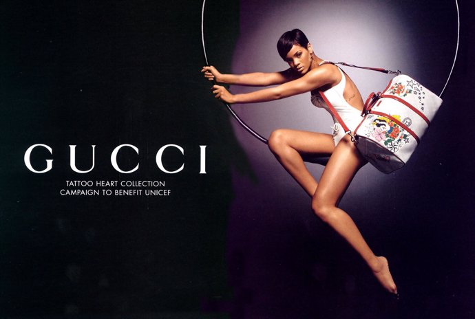 Rihanna para Gucci