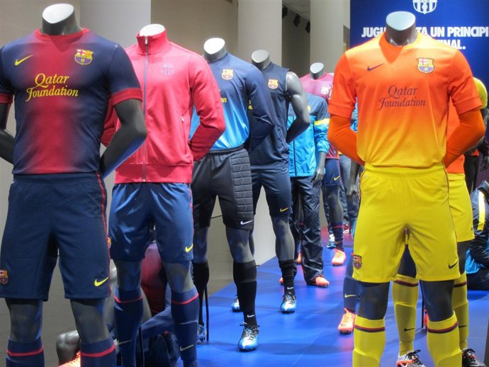 Las Equipaciones Del FC Barcelona Para La Temporada 2012/13