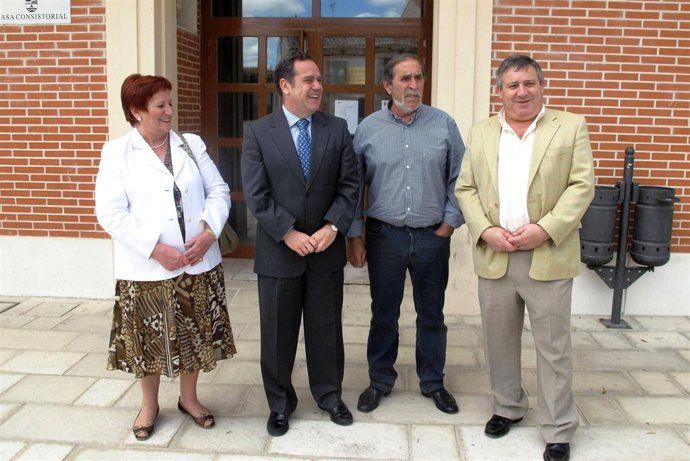 Trillo Con Los Alcaldes De Ventosa, Serrada Y Villanueva