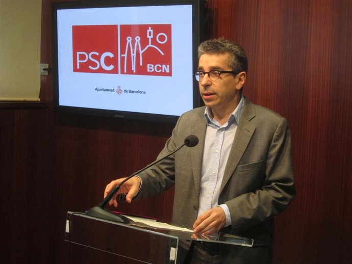 Jordi Martí (PSC), En Rueda De Prensa