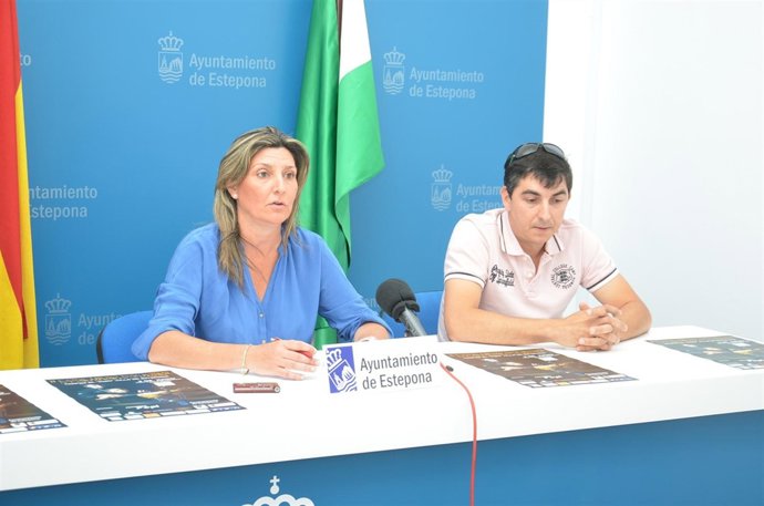 Ana Velasco y José María Téllez en la presentación del certamen