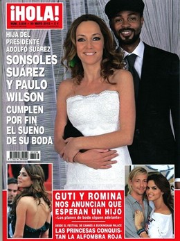 Portada de la revista Hola