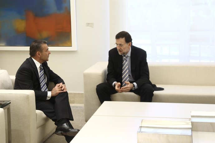 Mariano Rajoy Y Paulino Rivero