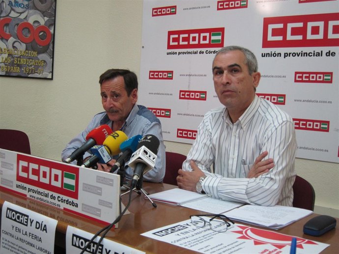 Los Secretarios Generales De UGT Y CCOO De Córdoba