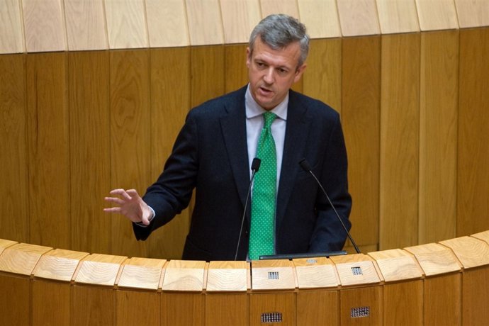 Alfonso Rueda En El Parlamento