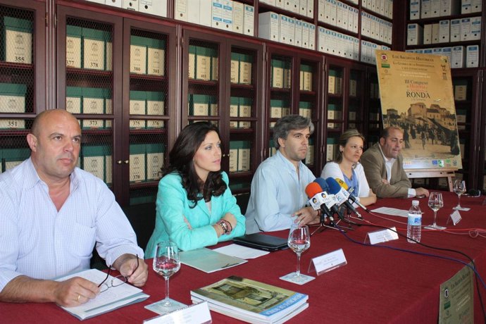 Presentación del III Congreso de Historia y Archivos de la Serranía de Ronda