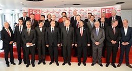 Reunión De Líderes Socialdemócratas Europeos En Bruselas