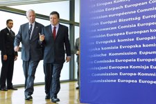 Duaro Barroso Y Pikrammenos En Bruselas