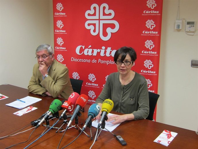 Ángel Iriarte Y Ana Urmeneta, De Cáritas.
