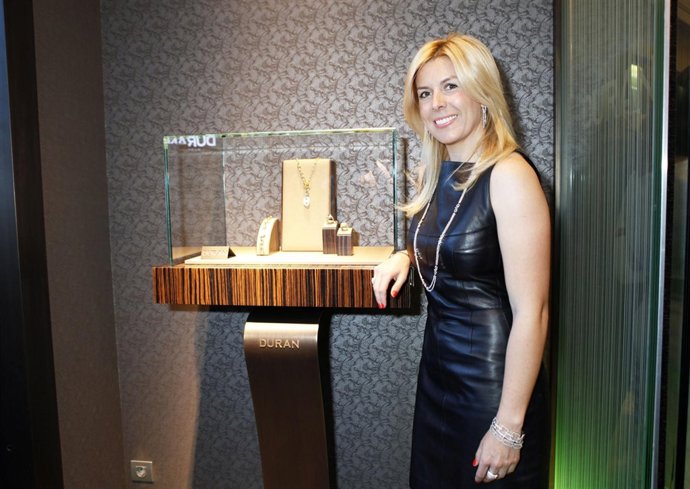 María de Villota, embajadora de las joyas Durán Madrid 