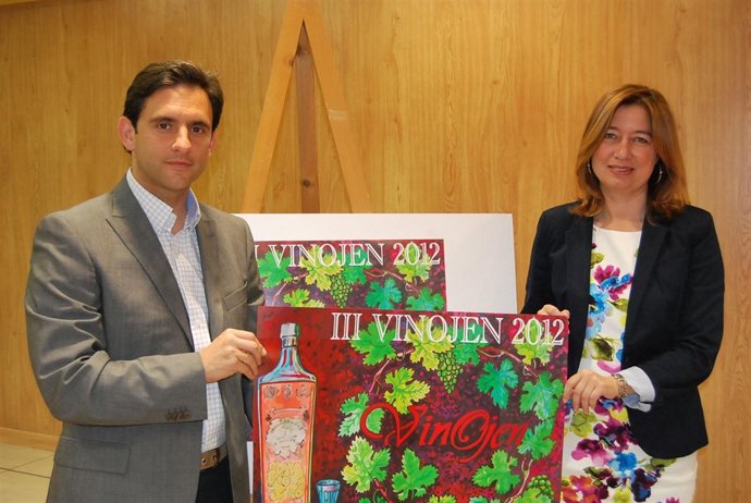 Susana Radío en la presentación de la Feria Vinojén 