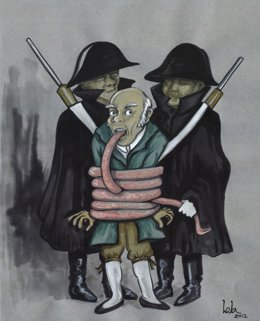 Viñeta Ilustrativa Del Artículo 291 De La Constitución De 1812