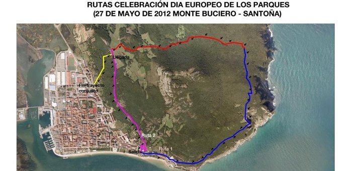 Mapa De Las Rutas