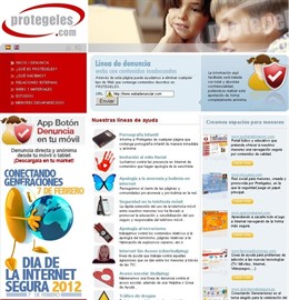 Página Web Protegeles 