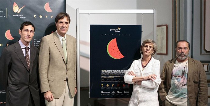 Presentación del festival Terral 2012 con Caneda y Charo Ema