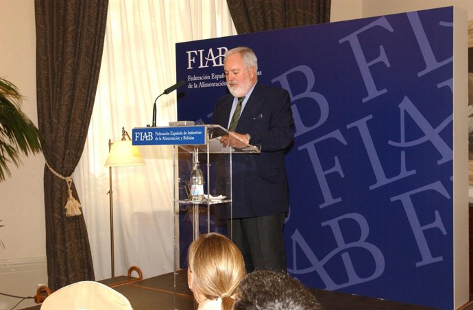 Miguel Arias Cañete, Durante Su Intervención En La Asamblea De FIAB