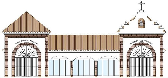 Imagen Del Proyecto De La Casa Hermandad De La Cruz. 