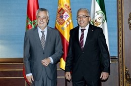 El Presidente De La Junta Recibe Al Ministro Delegado De La Comunidad Marroquí 