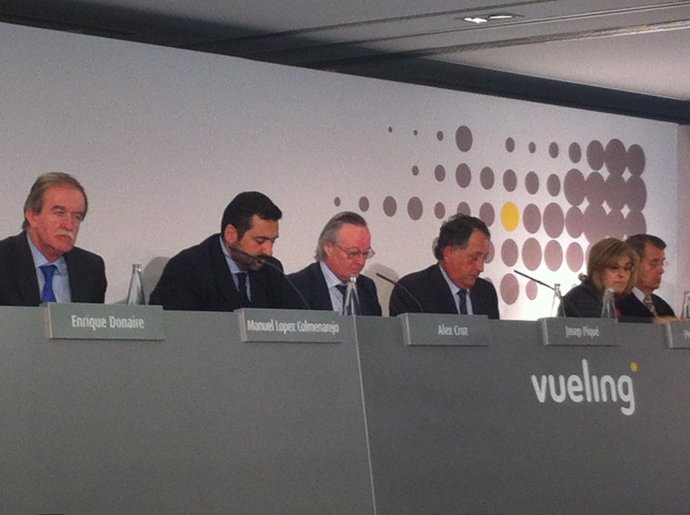 Junta de accionistas De Vueling Con Josep Piqué
