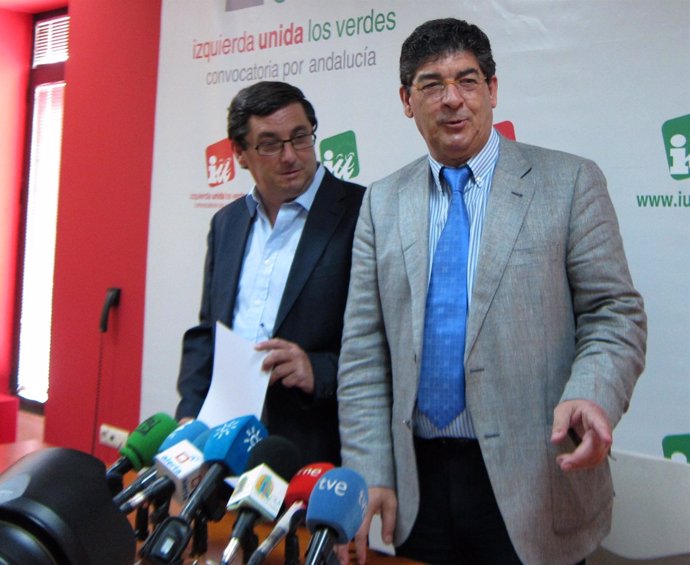 José Luis Centella Y Diego Valderas, Hoy En Rueda De Prensa
