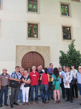 Los Representantes Sindicales En San Esteban