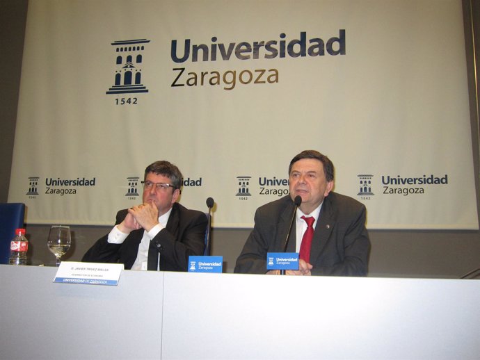 Javier Trívez Y Manuel López En La Rueda De Prensa 