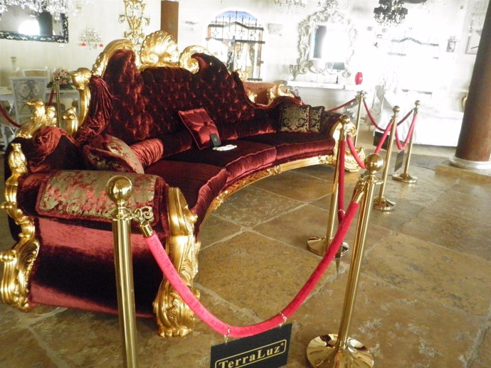 El sillón que Michael Jackson iba a utilizar para su gira