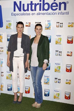 Las hijas de Bertín Osborne en la presentación de Nutribén