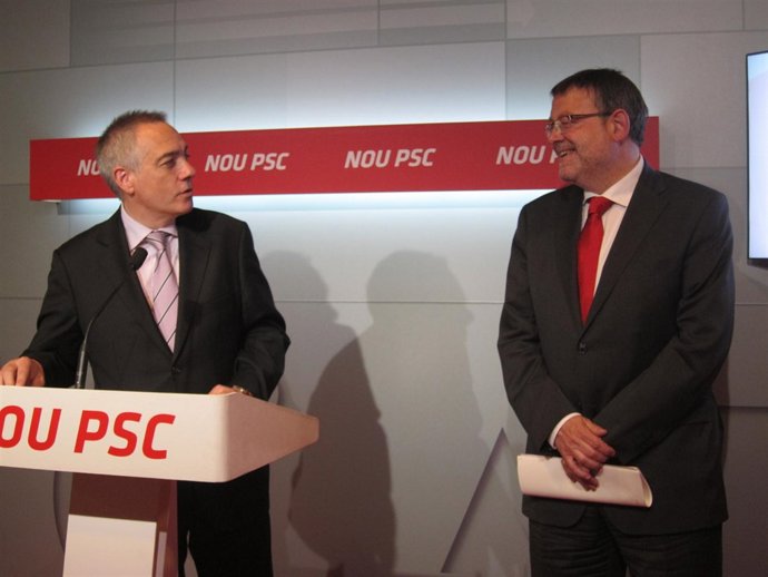 Pere Navarro (PSC) Y Ximo Puig (PSPV)