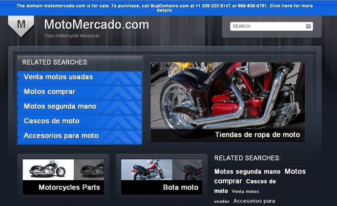 Página Web Motomercado