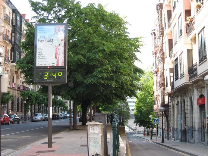 La Temperatura Alcanzaba Los 34 Grados En Bilbao Este Viernes