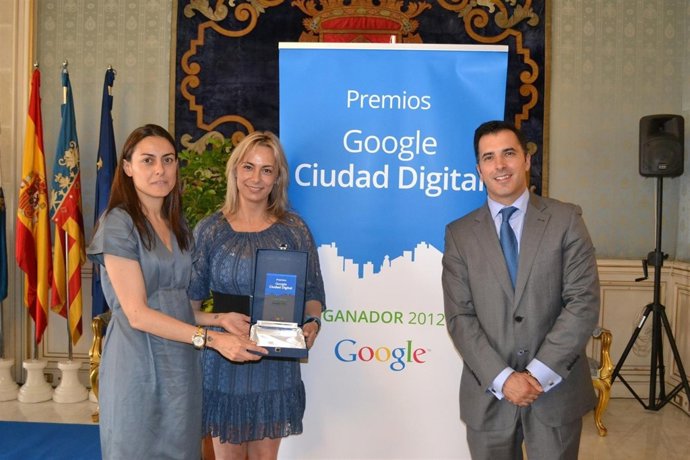 Entrega Del Premio Google A La Ciudad De Alicante