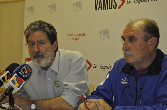 Adolfo Barrena Y Félix Rubio, De IU-Aragón.