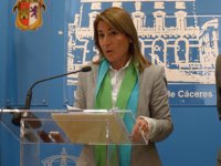 La alcaldesa de Cáceres considera una "gran noticia" para la ciudad el anuncio de que los CEFOT "permanecerán activos"