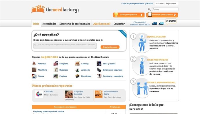 The Need Factory - Home