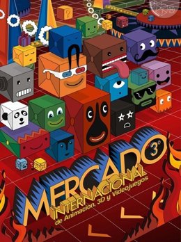 Cartel Del Mercado 3D Wire De 2011