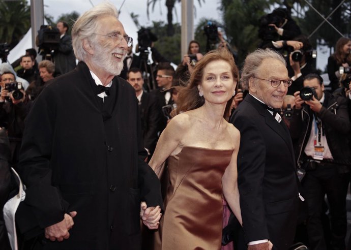 Michael Haneke Y El Reparto De 'Amour' En Cannes