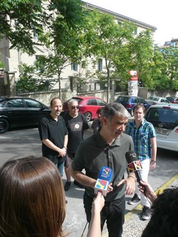 El Portavoz De CHA, Juan Martín