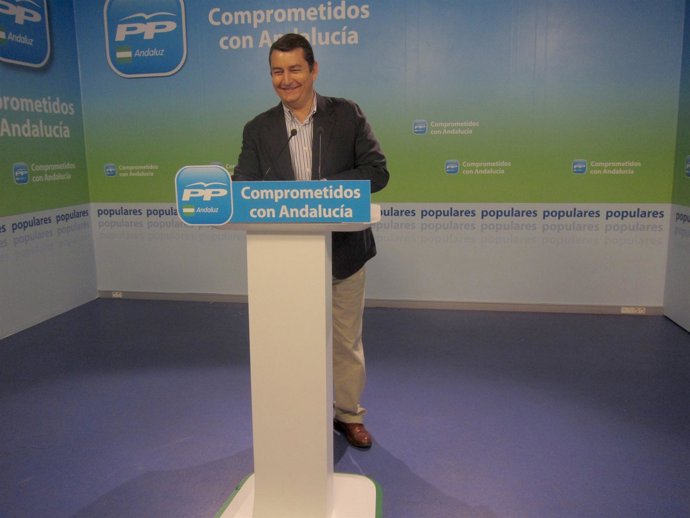 El Secretaria General Del PP-A, Antonio Sanz