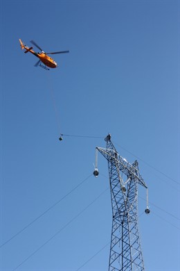 Línea de alta tensión Soto-Penagos.