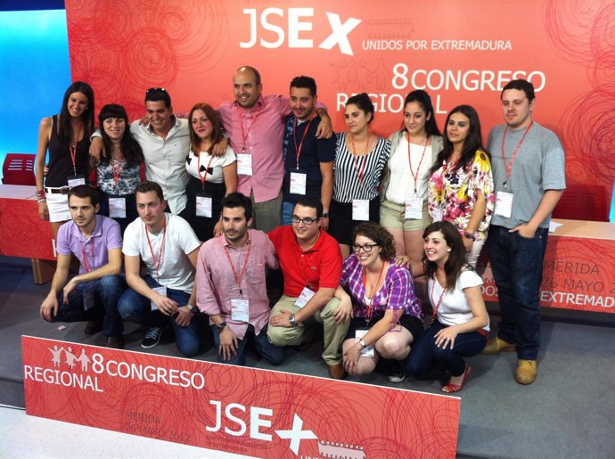 Comisión Ejecutiva Juventudes Socialistas Extremadura