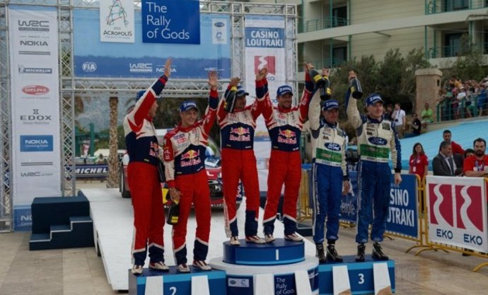 Sebastian Loeb, Ganador En El Rally Acrópolis