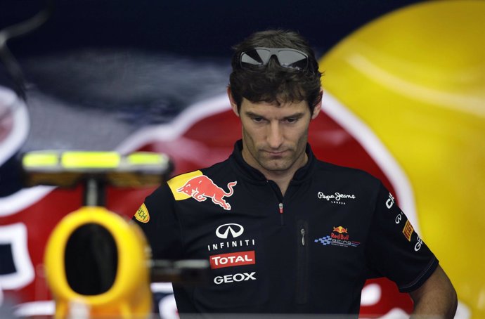 Mark Webber piloto de Red Bull