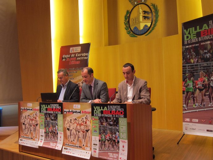 Presentación De Dos Pruebas De Atletismo En Bilbao.